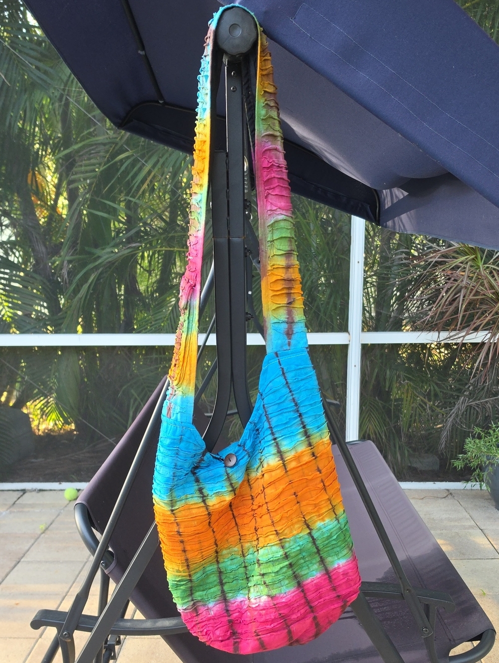 TIE-DYE HOBO BAG